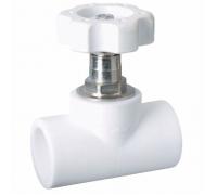 клапан (вентиль) pp-r запорный бел дн 25х90гр ростурпласт 10526 - надежное оборудование для вашей системы водоснабжения!