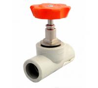клапан (вентиль) PP-R запорный сер Дн 32х90гр valfex 10146032г - надежное качество для вашей системы водоснабжения!