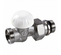 Клапан запорный R31TG для радиатора хром Ду 1/2"х18 прям НР Giacomini R31X034