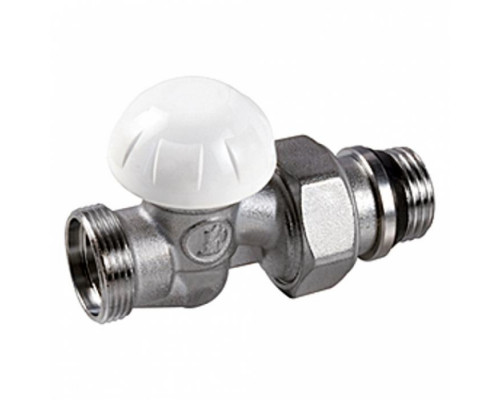 Клапан запорный R31TG для радиатора хром 1/2-3/4E прям НР Giacomini R31EX037
