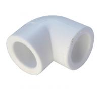 угольник PP-R бел для диаметра 90 мм от РосТурПласт - идеальное решение для вашей системы водоснабжения.