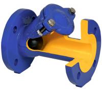 Надежный шаровой клапан обратный ZETKAMA 400D-050-С-55, из чугуна, фланцевый стандарта Ду 50, Ру 16 - прочное и эффективное решение для вашей системы