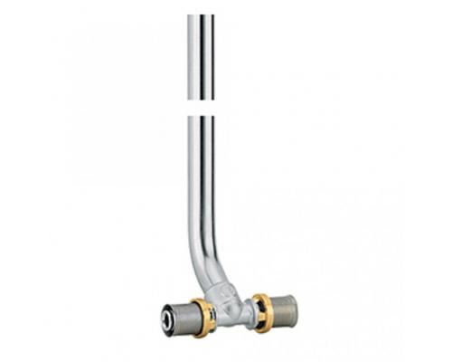 Тройник МП для подкл труб к радиатору латунь RM158 Дн 16 пресс Giacomini RM158X034