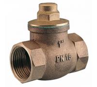 Обратный подъемный клапан Genebre 3187 бронзовый резьбовой Ду 32 Ру 16 – надежное решение для эффективного контроля потока в системах водоснабжения и отопления.