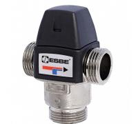 Клапан термостатический смесительный латунь Ду 20 Ру10 Kvs=1,2 НР/НР VTA332 Esbe 31150700 - надежное решение для регулирования температуры в системах отопления и водоснабжения.