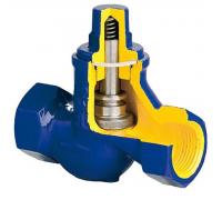 Обратный подъемный клапан ZETKAMA 277, чугунный, резьбовой, Ду 50, Ру 16 – надежное решение для вашей системы водоснабжения.