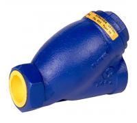 Фильтр ZETKAMA 823A: надежный чугунный резьбовой фильтр для воды с давлением до 16 Ру, Ду 15.