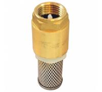 Обратный клапан латунный Ду 40 ВР/ВР с пружиной и сеткой – надежное решение для вашей системы
