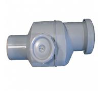 Эффективный серый обратный клапан PP для канализации Дн 50 в/к HL 4
