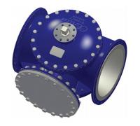 Эффективный регулирующий клапан BROEN Clorius G2FM-Т Ду250 Ру16 с электроприводом RCEL - идеальное решение для точной регулировки потока