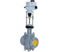 Клапан регулирующий КР 25нж998нж Ду100 Ру63 с приводом ST 1 - эффективное решение для точного регулирования потока воды без потери давления.