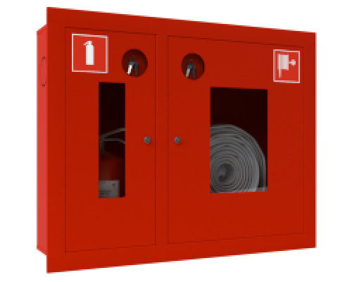 Шкаф пожарный ШПК 315 ВОК (встроенный, открытый, красный)