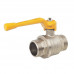 Кран шаровой 11Б27п Dn25 Pn40 газ нр/нр рычаг никель, серия Standart БАЗ