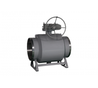 Кран шаровой  RJIP Premium FB FF DN65, PN16, WG (фланцевый, с ручным редуктором, полнопроходной) 065N1231R Ридан