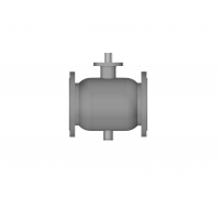 Кран шаровой RJIP Premium FF Ду 250 Ру 25 GF (фланцевый, под привод, стандартный проход) 065N0362GR Ридан