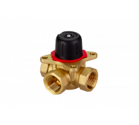 Клапан регулирующий HRB-3R PN10 DN15 Kvs=1 Tmax 110°C Rp1/2 CW617N 3х-ходовой 065Z0401R Ридан