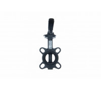 Дисковый поворотный затвор Ридан ЗДМ 03.16.150 PN16 Ду150 корпус GG25 диск - чугун GGG40 уплотнение EPDM управление - рукоятка 082X4406R