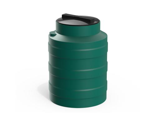 Цилиндрическая емкость V 100 литров (зеленый)