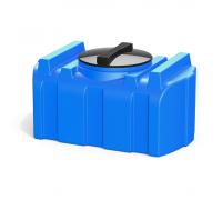 Прочный прямоугольный бак для воды R 100 литров - удобство и надежность в каждой капле (синий)