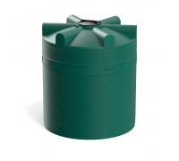 Цилиндрическая емкость V 5000 литров (зеленый)