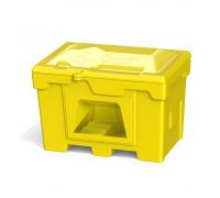 Желтый ящик 500 литров с дозатором