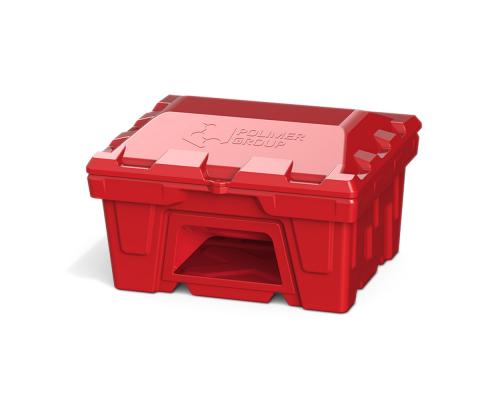 Красный ящик 250 литров с дозатором