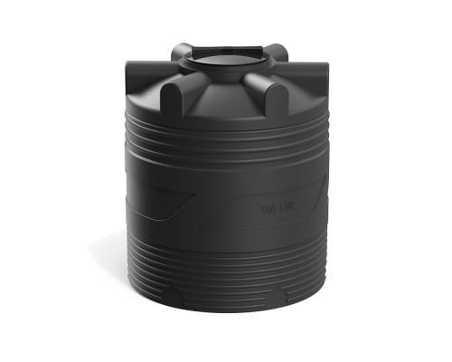 Цилиндрическая емкость V 500 литров (черный)