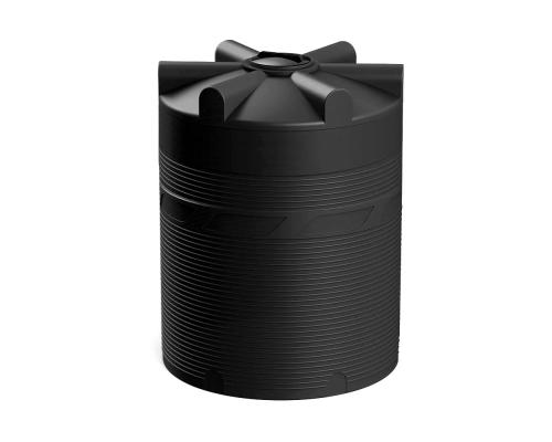 Цилиндрическая емкость V 6000 литров (черный)