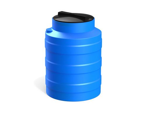 Цилиндрическая емкость V 100 литров (синий)