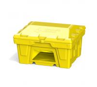 Желтый ящик 250 литров с дозатором